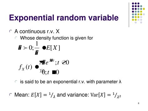 Table 1. . Minimum of exponential random variables